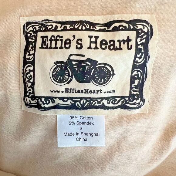 Effie’s Heart Symphony Dress Size S Music Notes Hearts Novelty Fit Flare Twee - Picture 9 of 10